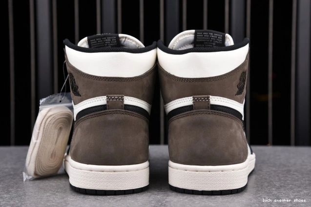 Rep LUCY DARK RETRO 1 MOCHA HIGH JORDAN 555088-105 AIR 0806